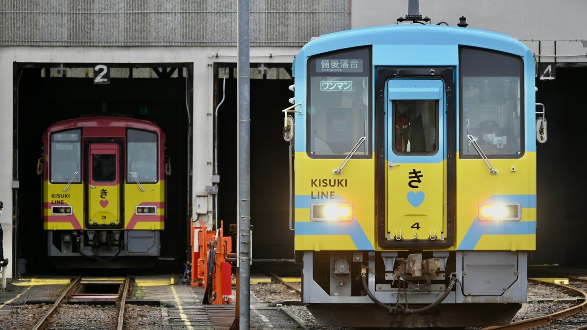 JR西】キハ120-4へ木次線 新ラッピング「神話」が施される |2nd-train