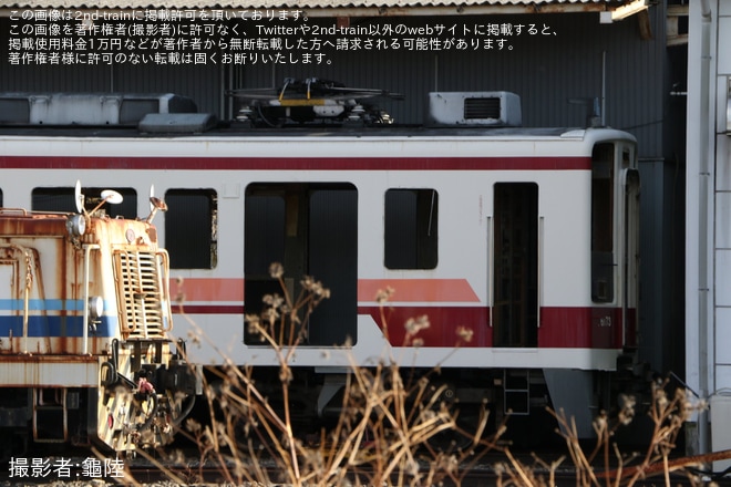【東武】6050系6162Fなどが解体中を不明で撮影した写真