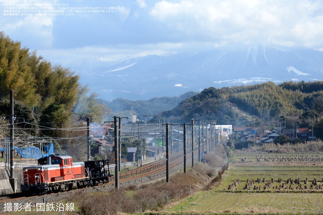 【JR西】ホキ800形ホキ1859が新山口へ回送の拡大写真