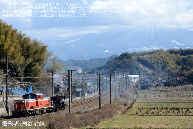 【JR西】ホキ800形ホキ1859が新山口へ回送