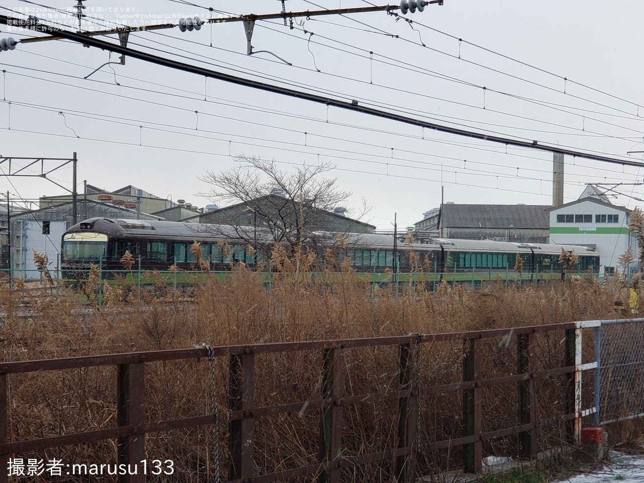 【JR東】485系「リゾートやまどり」郡山総合車両センター解体線への拡大写真