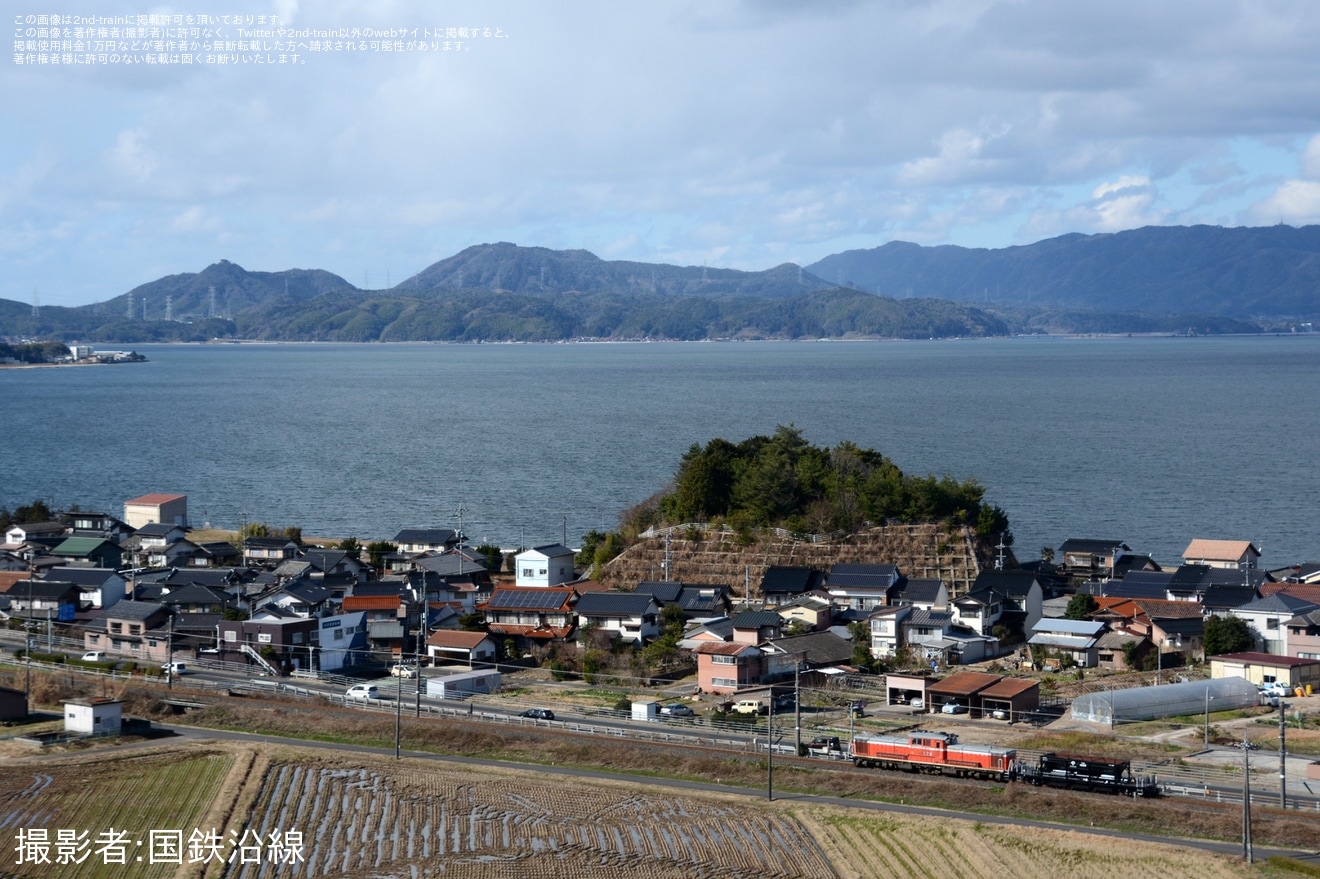 【JR西】ホキ800形ホキ1859が新山口へ回送の拡大写真