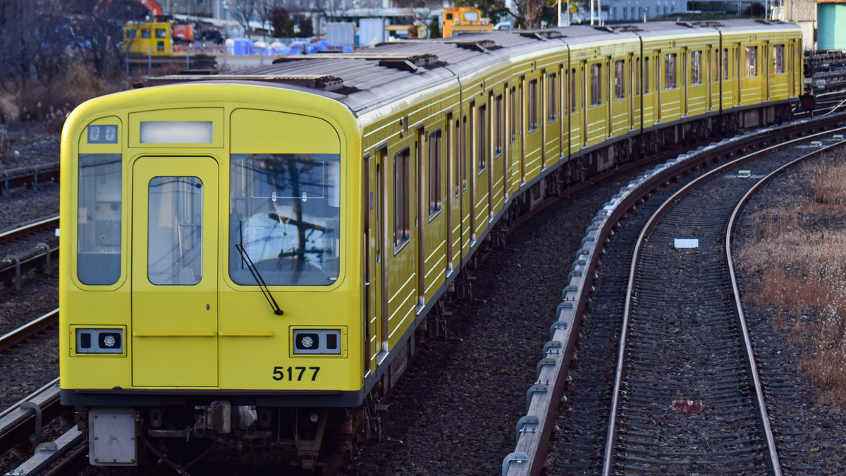 名市交】5050形5177H「黄電メモリアルトレイン」運行終了 |2nd