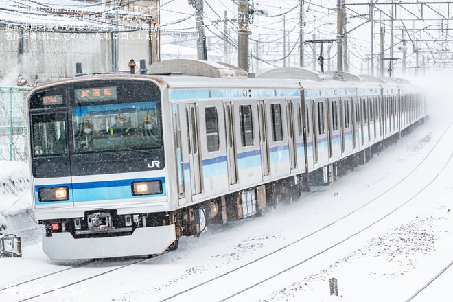 【JR東】E231系800番台が機器更新工事を終えて秋田総合車両センターで構内試運転