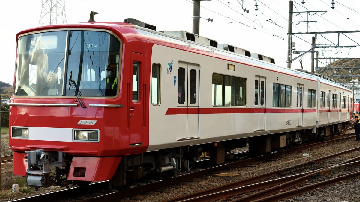 名鉄】3100系3次車の3121Fが新塗装に |2nd-train鉄道ニュース