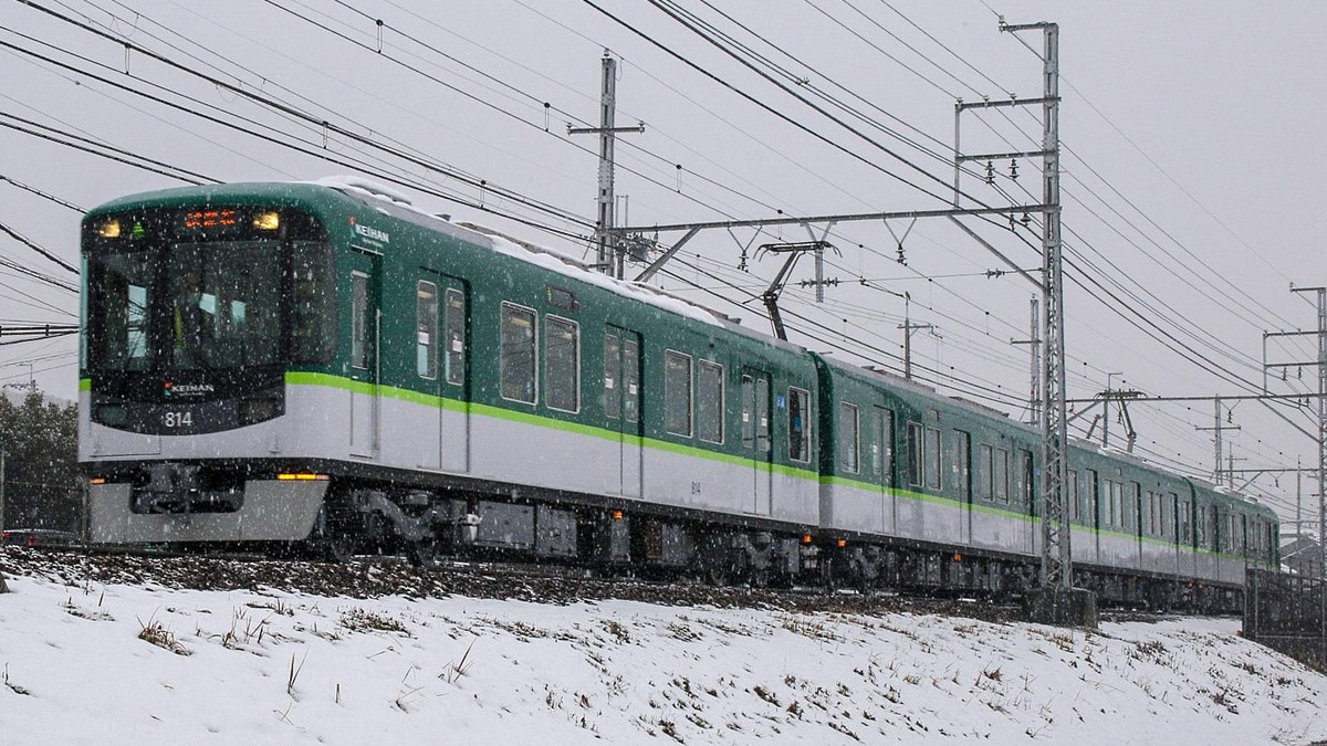 大阪から発送 京阪】800系813編成 錦織工場出場試運転 |2nd-train鉄道ニュース