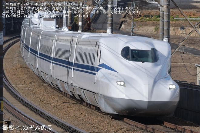 【jr海】n700s J0編成全般検査を終えて試運転 2nd Train鉄道ニュース