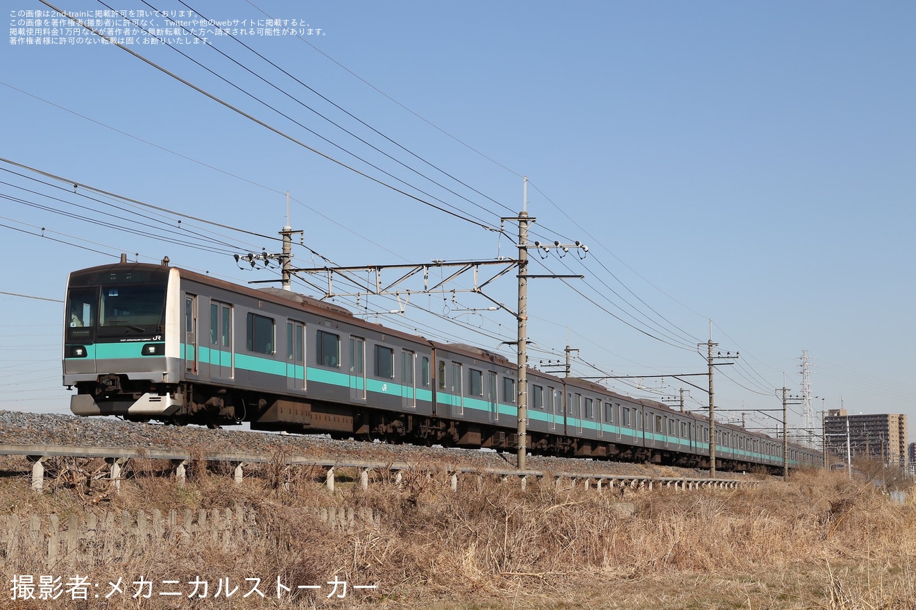 【JR東】E233系マト4編成長野総合車両センター入場回送の拡大写真