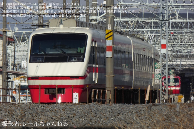 【東武】200系207Fが津覇車輌へ入場を不明で撮影した写真