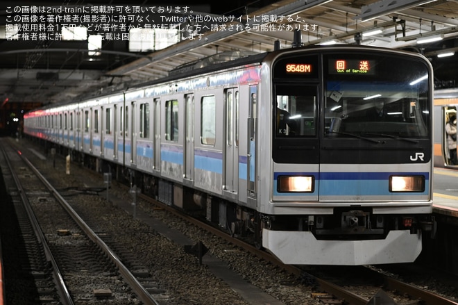 【JR東】E231系800番台ミツK3編成東大宮(操)から回送を豊田駅で撮影した写真