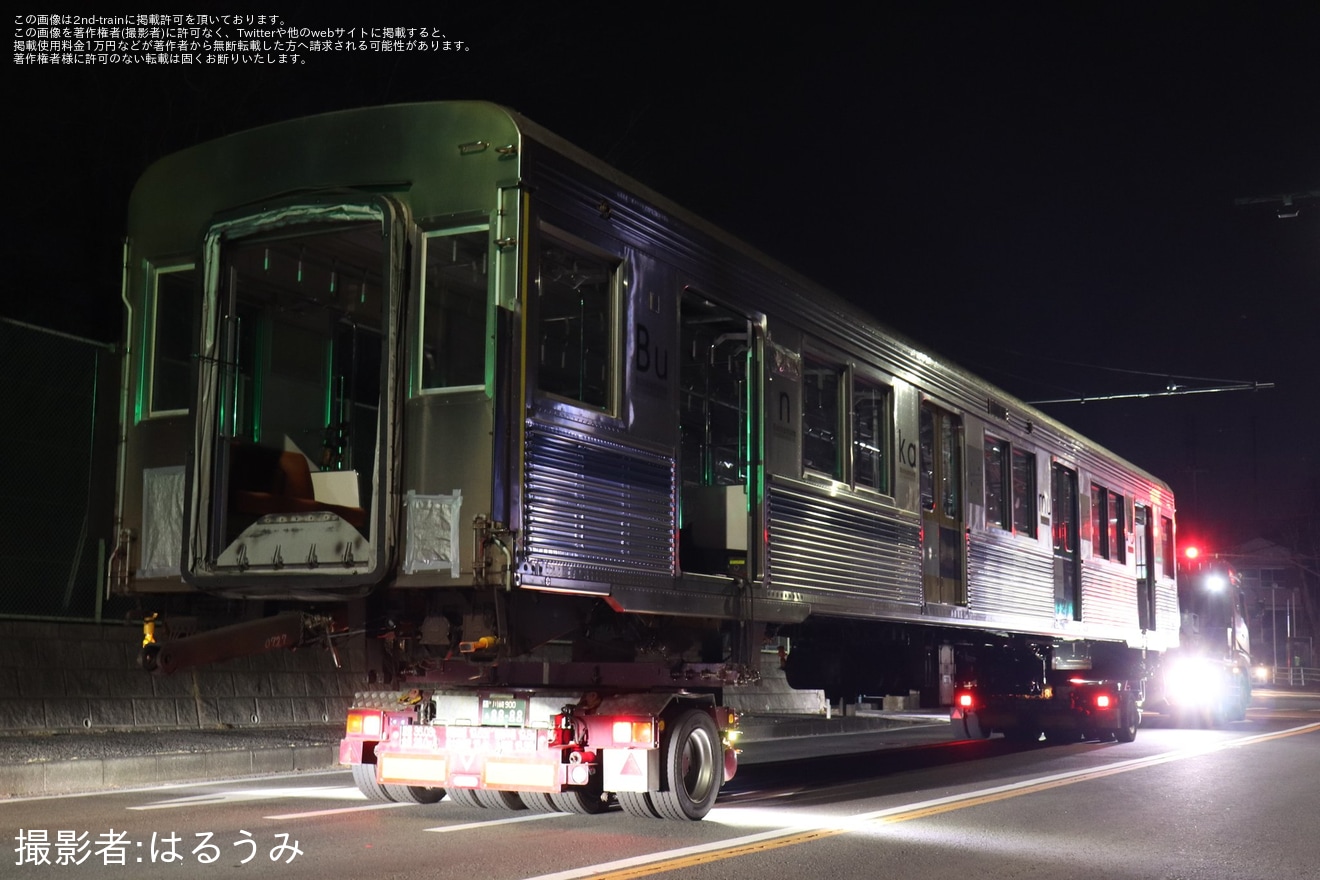 【東急】8500系8637F長津田車両工場から陸送の拡大写真