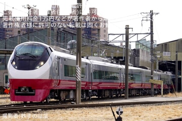 【JR東】E657系K12編成が、スカーレットブロッサム色となり編成が揃う