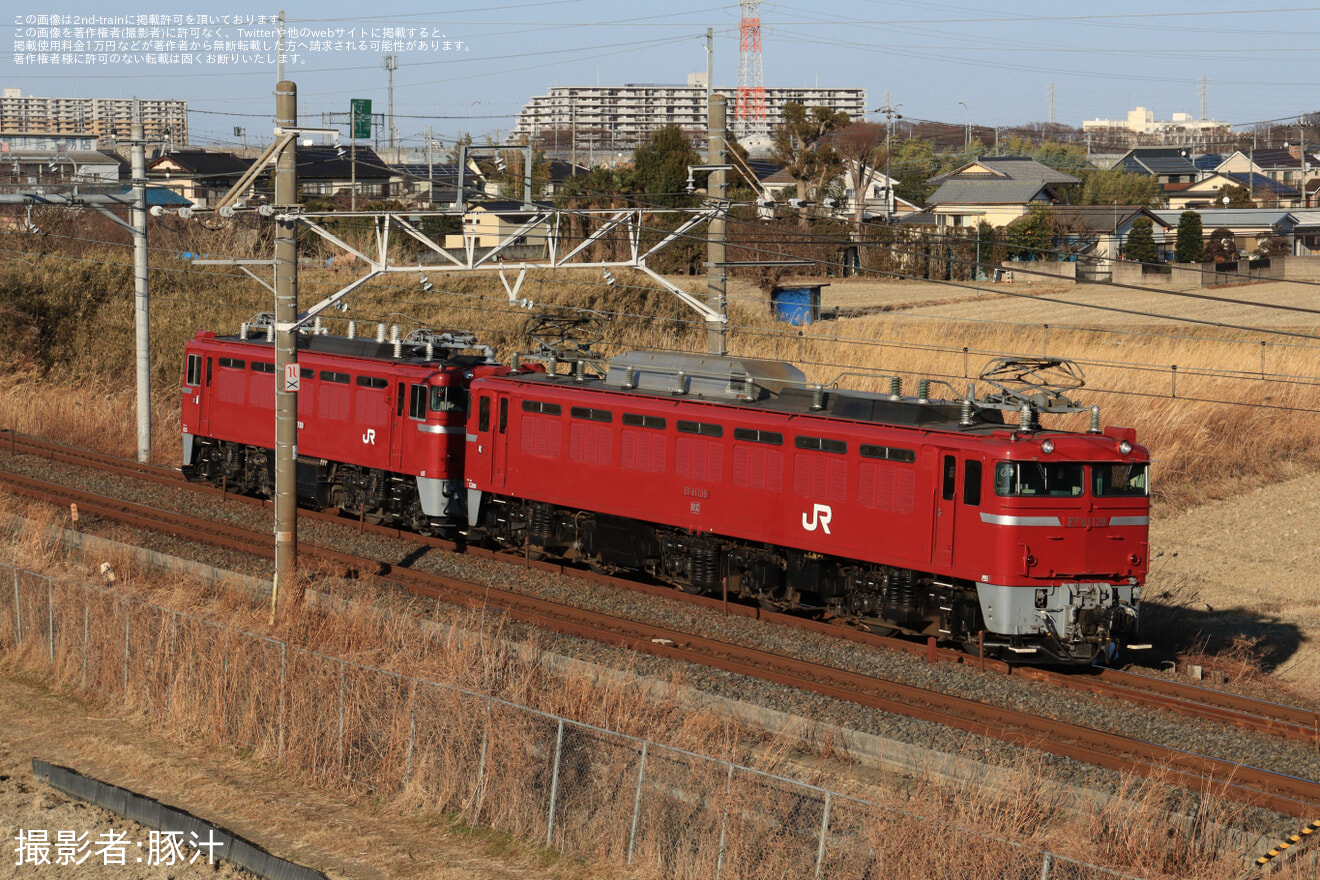 【JR東】ED75-759 秋田総合車両センター入場配給輸送の拡大写真
