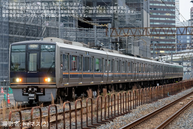 【JR西】梅田貨物線 梅田信号所付近の地上線での運行終了