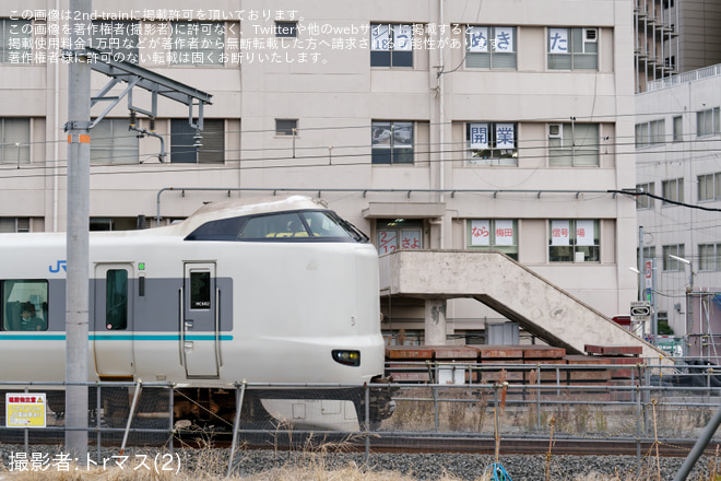 【JR西】梅田貨物線 梅田信号所付近の地上線での運行終了を梅田(信)～新大阪間で撮影した写真