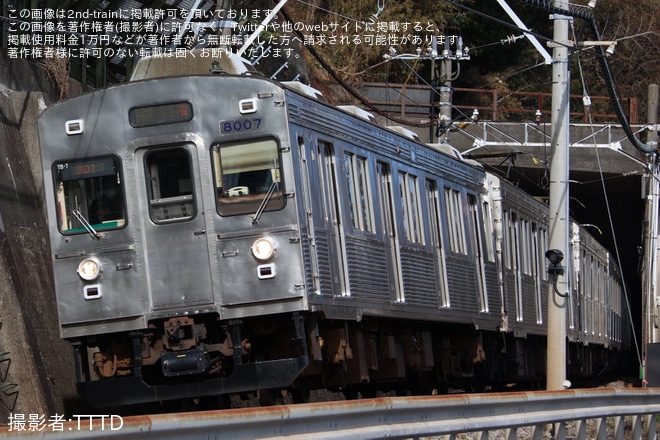【伊豆急】快速「河津桜号」が臨時運行を不明で撮影した写真