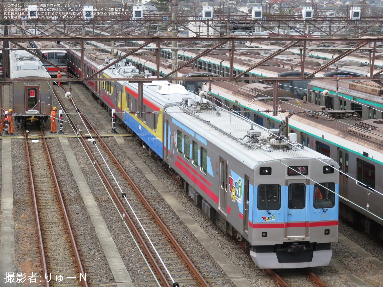 【東急】5050系5169FへQシート車が組み込みで4115F化の拡大写真