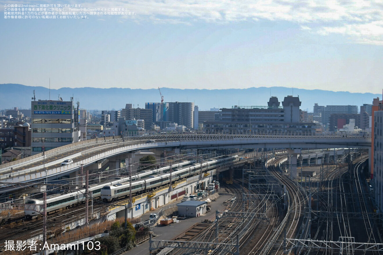 【JR西】大阪駅地下ホーム線路切り替えによるくろしお号一部区間運休の拡大写真