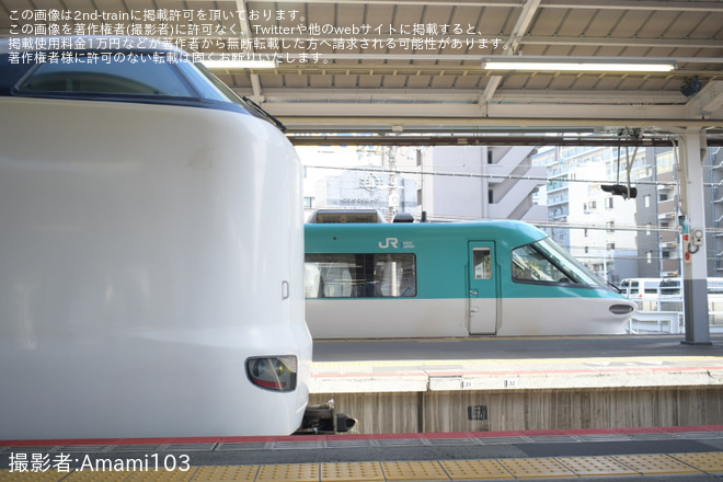 【JR西】大阪駅地下ホーム線路切り替えによるくろしお号一部区間運休を天王寺駅で撮影した写真
