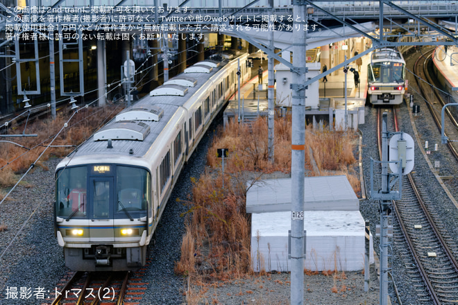 【JR西】うめきたエリアの地下線が開通を新大阪～大阪間で撮影した写真