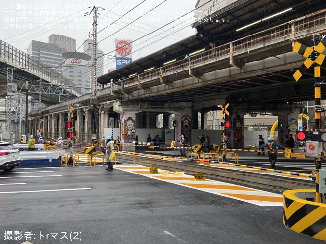 【JR西】うめきたエリアの地下線が開通を福島駅で撮影した写真