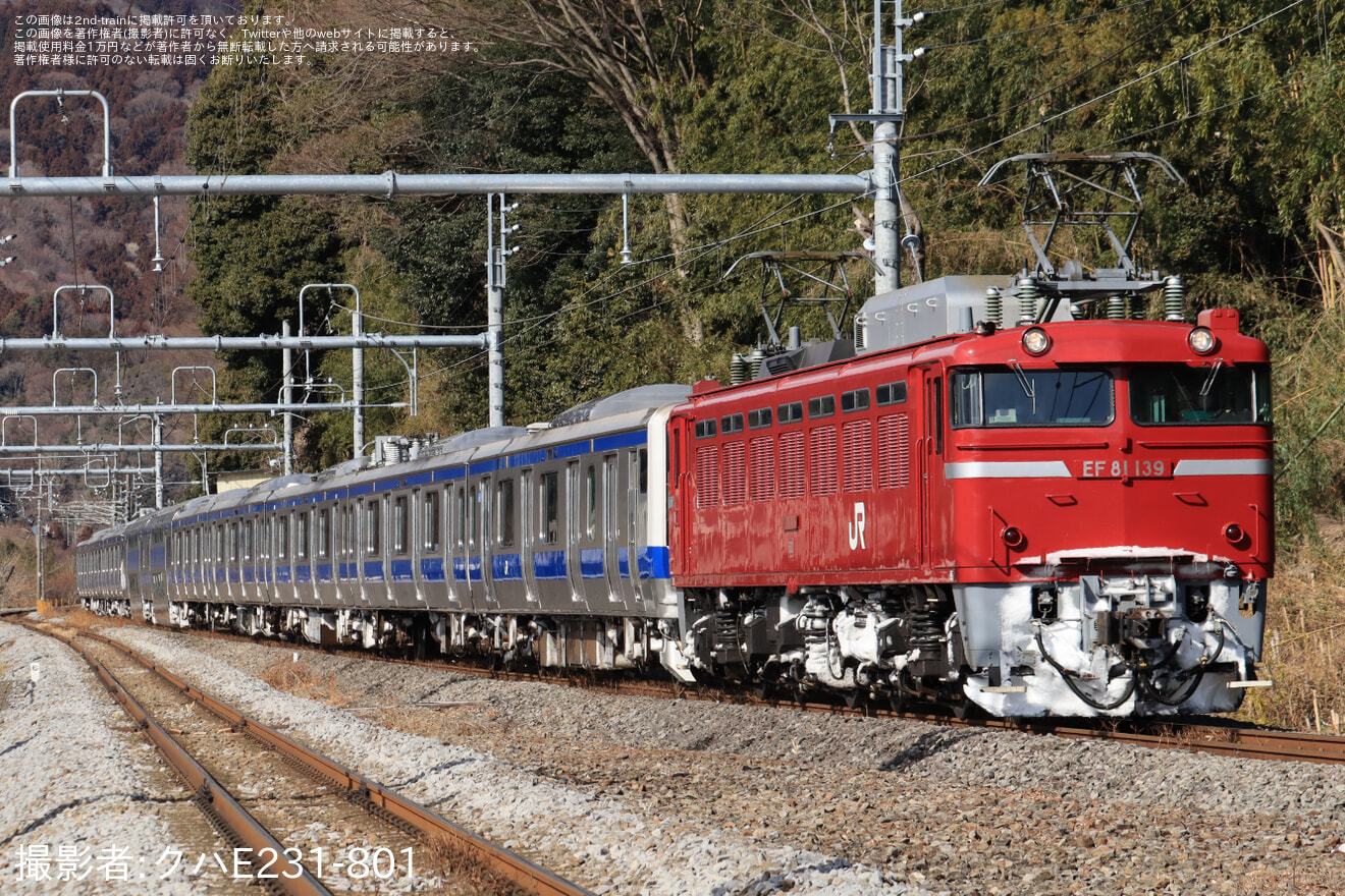 【JR東】E531系K413編成秋田総合車両センター出場配給の拡大写真