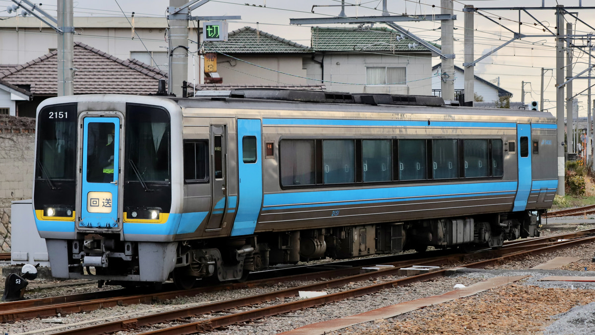 JR四】2000系気動車2151号車が検査のため多度津工場入場 |2nd-train鉄道ニュース