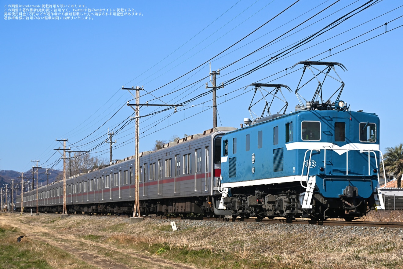 【東武】9050型9152F南栗橋工場入場回送(2日目）の拡大写真