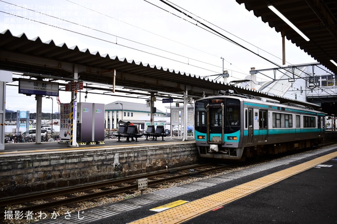【JR西】125系が福知山へを不明で撮影した写真
