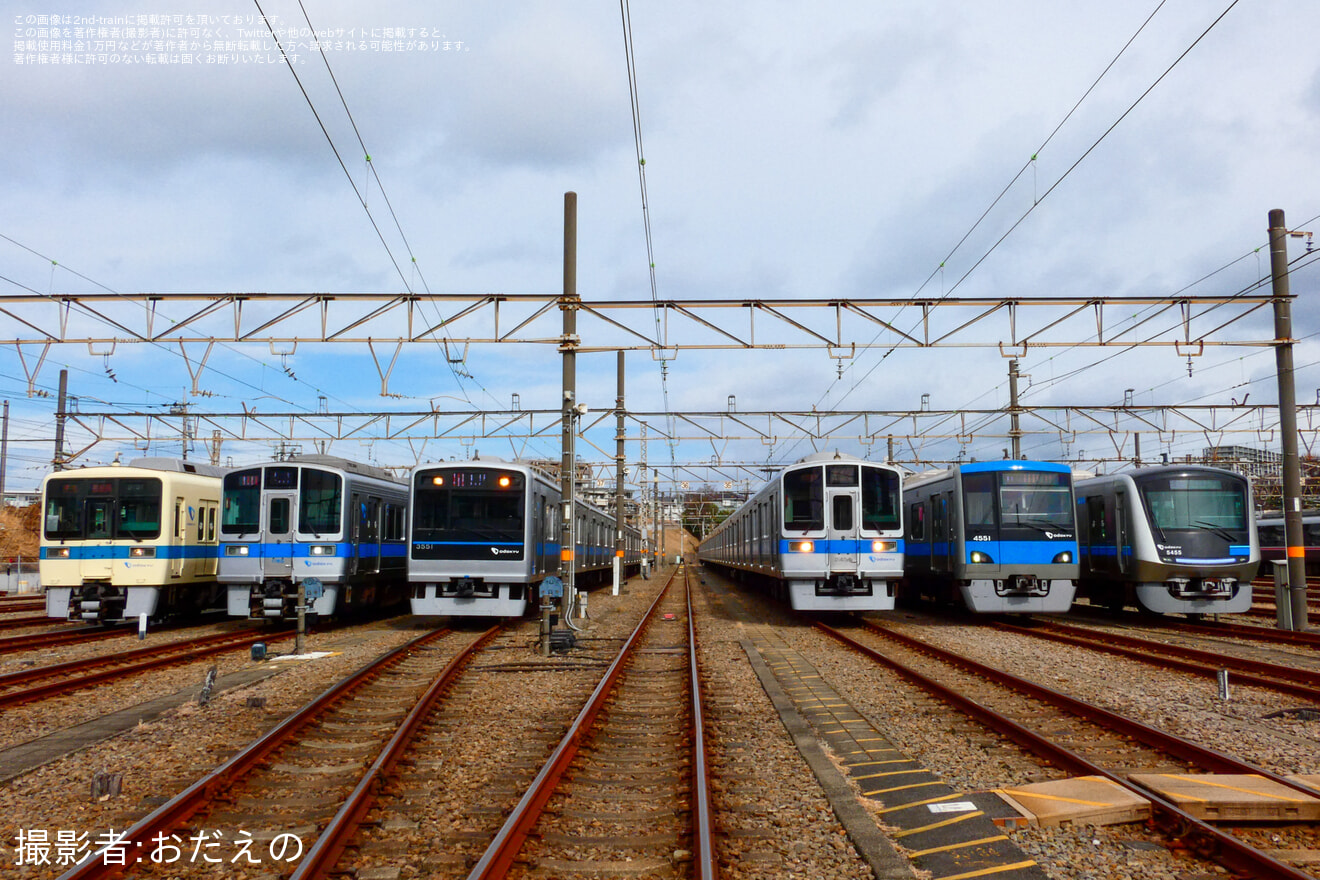 【小田急】小田急の電車撮影会『人気の“通勤車両全車種”が大集合!』が開催の拡大写真