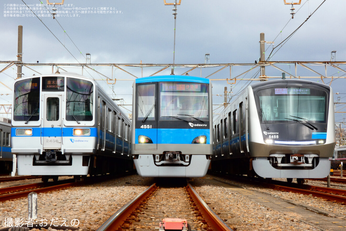 【小田急】小田急の電車撮影会『人気の“通勤車両全車種”が大集合!』が開催の拡大写真