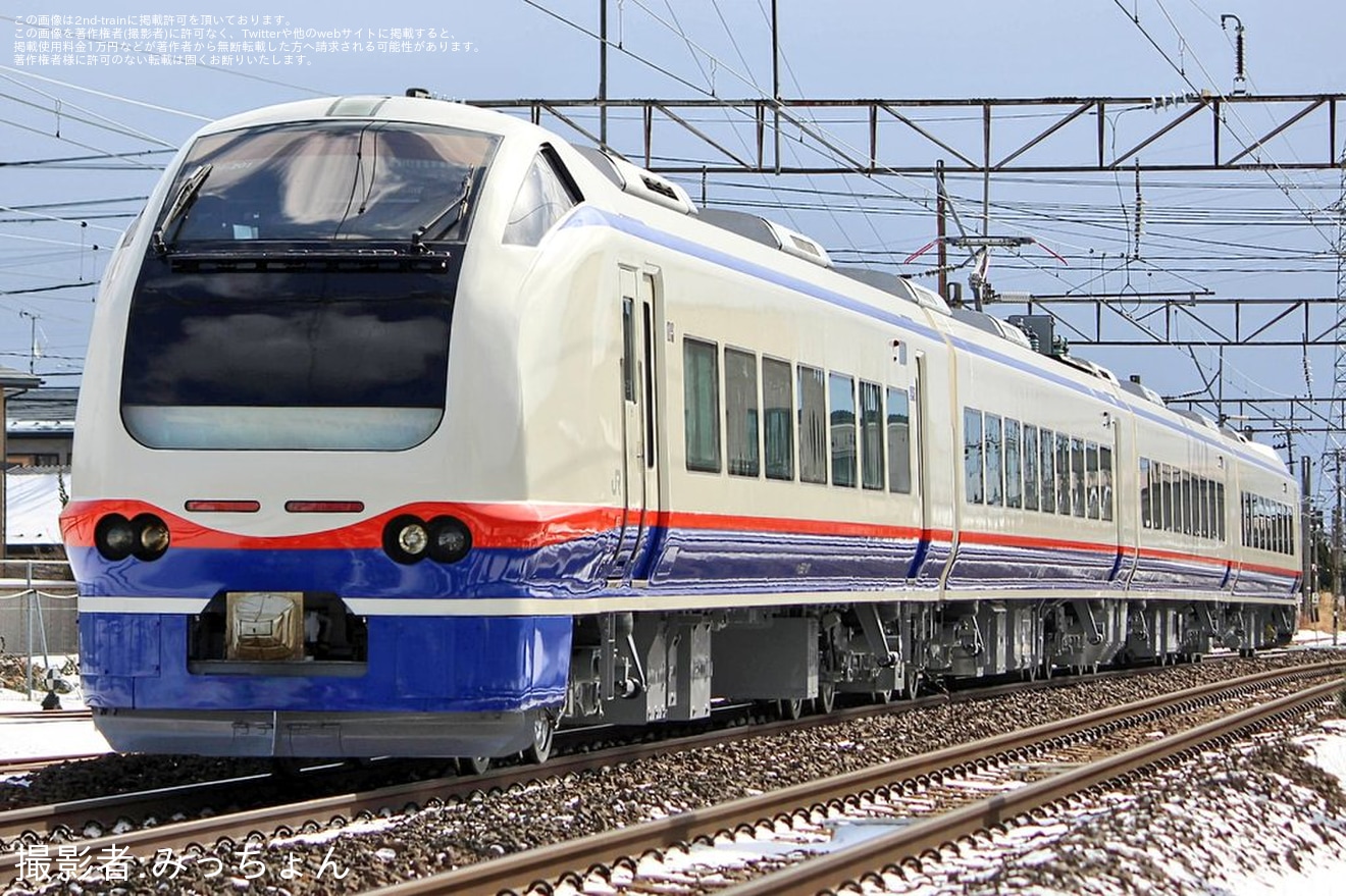 【JR東】E653系H-201編成本線試運転の拡大写真