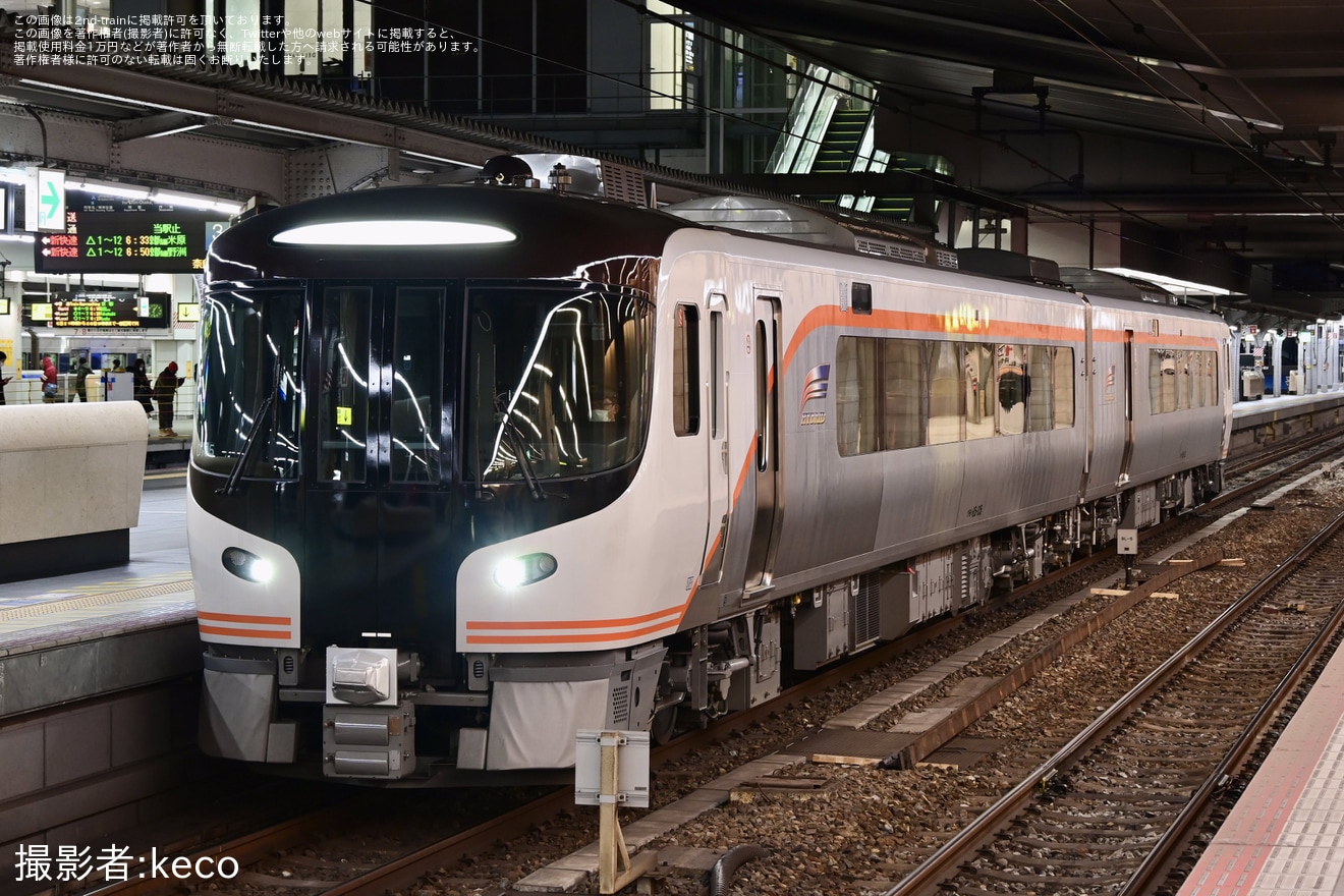 【JR海】HC85系D105編成京都鉄道博物館展示送り込み回送の拡大写真