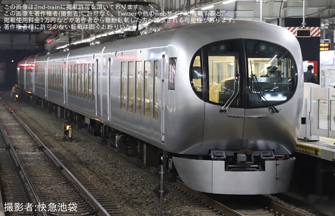 【西武】001系B編成(001-B1F)Laviewが新宿線南入曽車両基地から回送
