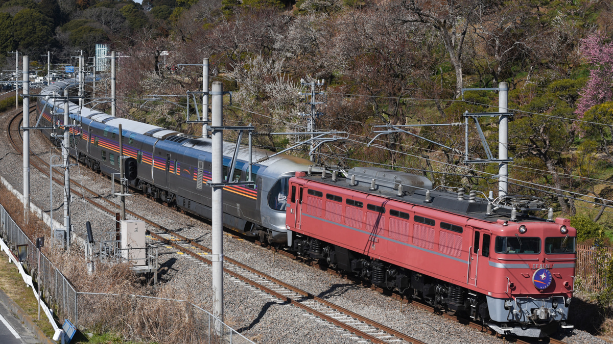JR東】EF81-81牽引で常磐線経由でカシオペア紀行が運転 |2nd