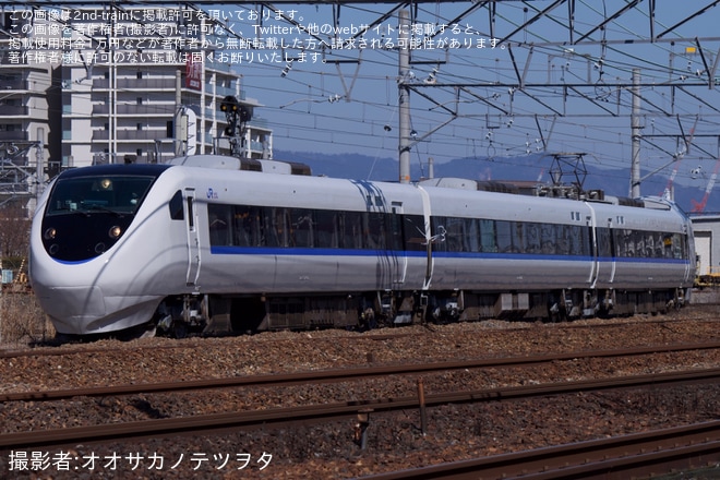 【JR西】681系T11編成吹田総合車両所出場試運転を不明で撮影した写真