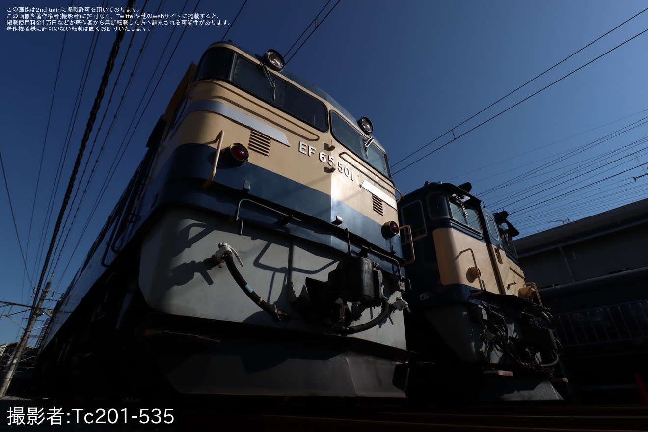 【JR東】「EF64-1001＆EF65-501撮影会イベント」開催の拡大写真