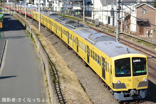 【西武】新101系1253F 多摩川線へ甲種輸送を所沢～新秋津間で撮影した写真