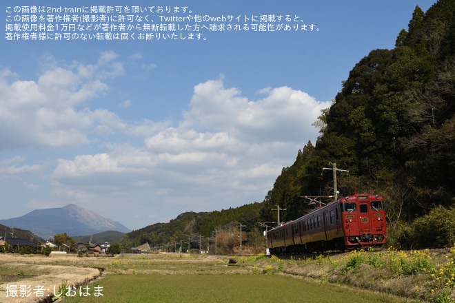 JR九】吉都線には初入線「みやざき鉄道PR大使『田代剛』と特急