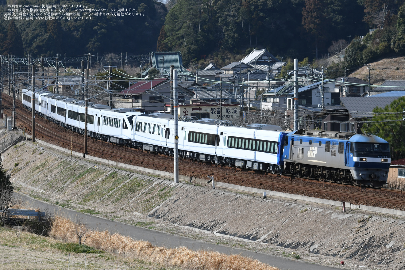 【東武】N100系「スペーシアX」甲種輸送の拡大写真