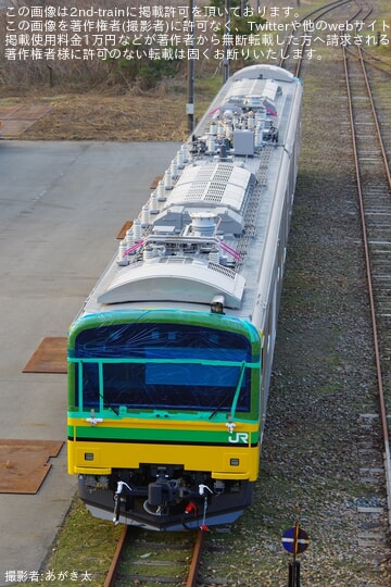 【JR東】新型事業用電車E493系が藤寄へ陸送