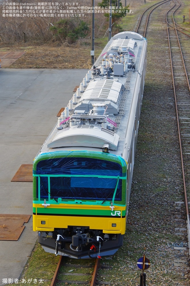 【JR東】新型事業用電車E493系が藤寄へ陸送