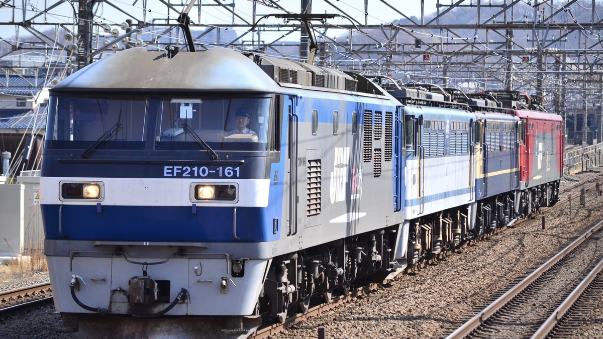 JR貨】EF65-2139+EF65-2076+EH500-38が大宮車両所へ回送 |2nd-train 