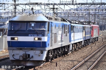 【JR貨】EF65-2139+EF65-2076+EH500-38が大宮車両所へ回送