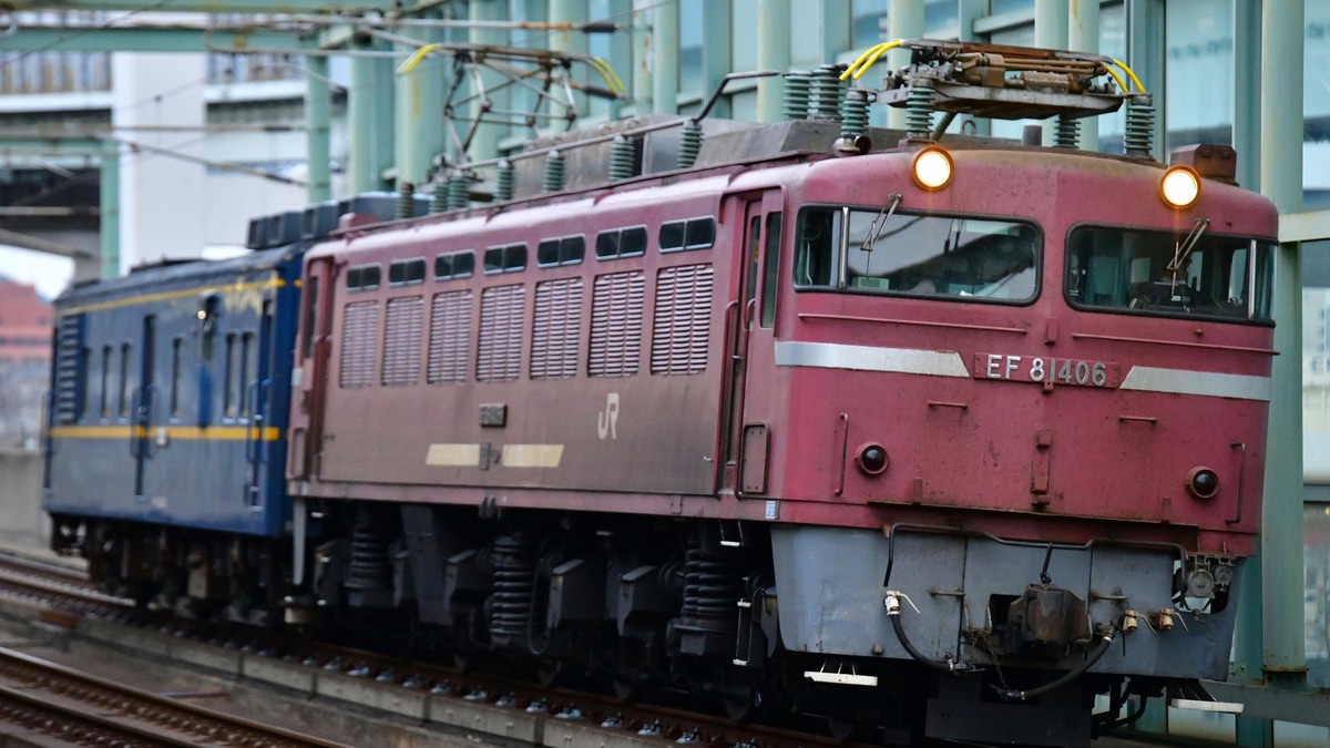 JR九】マヤ34-2009がEF81-406の牽引で運転 |2nd-train鉄道ニュース