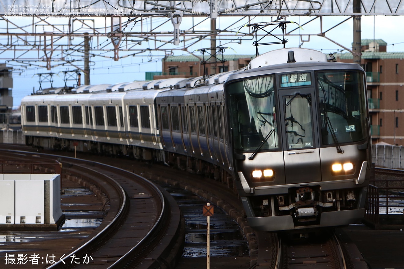 【JR西】223系2500番台が京都エリアでの運用を開始の拡大写真