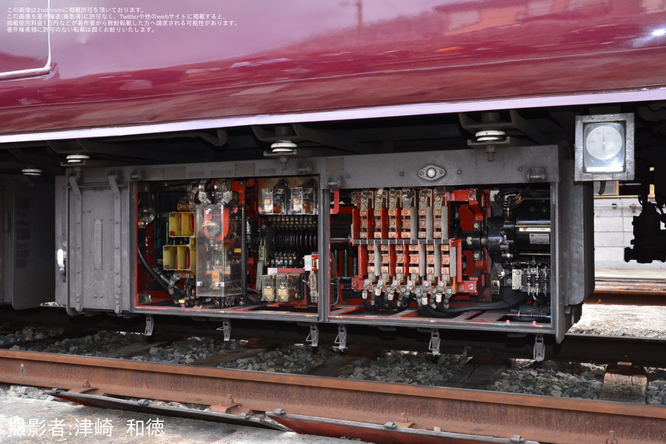 【能勢電】1700系1755Fの鉄道友の会会員向け撮影会の拡大写真
