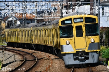 【西武】2000系2連×3本(2461F、2463F、2465F)が南入曽車両基地へ回送