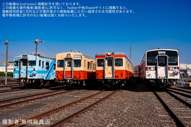 【水島】「気動車キハ写真撮影会」開催を倉敷貨物ターミナルで撮影した写真