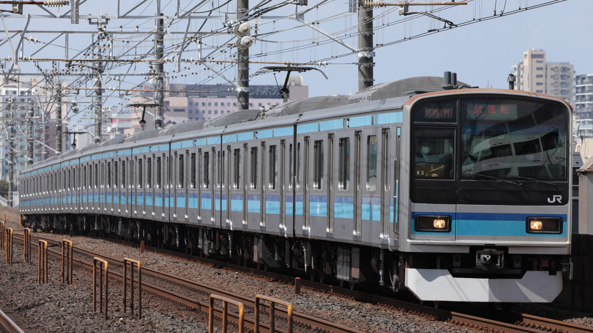 JR東】E231系800番台ミツK3編成 性能確認試運転 |2nd-train鉄道ニュース